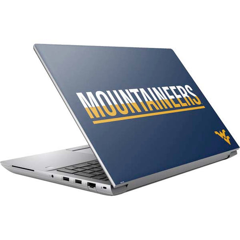 West Virginia University Blue Wood Floor HP ZBook Fury 16 G10 Skin