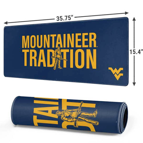 West Virginia University Climb Higher Gaming Mouse Pad