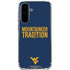 West Virginia University Climb Higher Galaxy A36 5G Clear Case