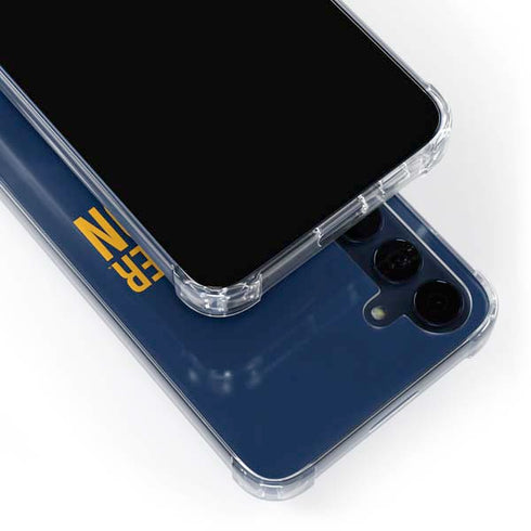 West Virginia University Climb Higher Galaxy A55 5G Clear Case