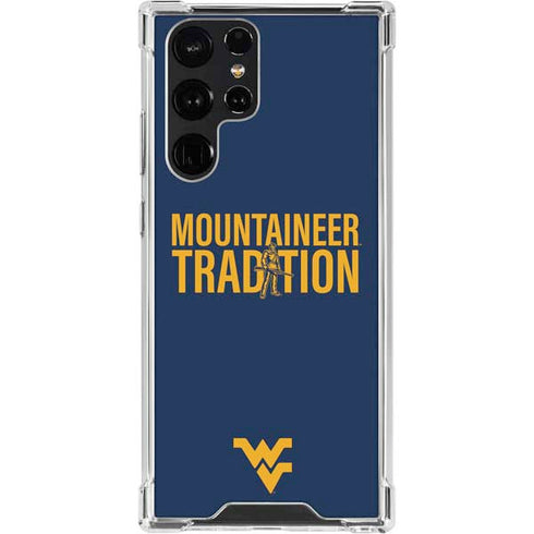 West Virginia University Climb Higher Galaxy S23 Ultra Clear Case