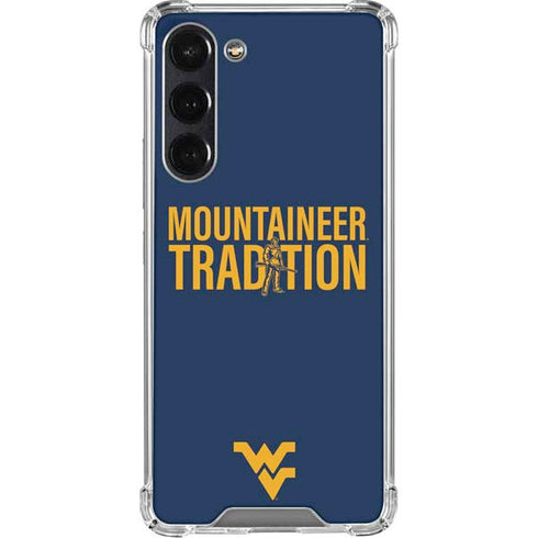 West Virginia University Climb Higher Galaxy S24 FE Clear Case