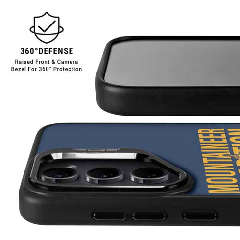 West Virginia University Climb Higher Galaxy S24 Plus Kickstand Case