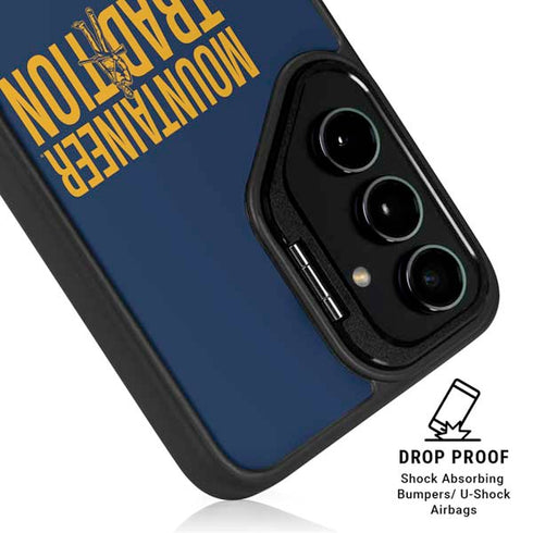 West Virginia University Climb Higher Galaxy S25 Plus Kickstand Case