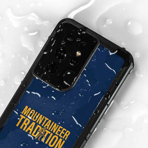 West Virginia University Climb Higher Galaxy S24 Ultra Waterproof Case