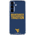 West Virginia University Climb Higher Galaxy S25 Plus Clear Case