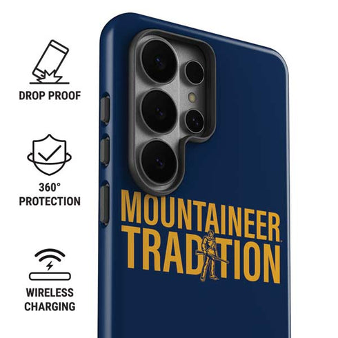 West Virginia University Climb Higher Galaxy S26 Ultra Impact Case