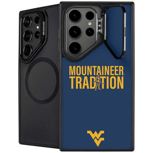 West Virginia University Climb Higher Galaxy S26 Ultra Kickstand Case