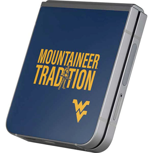 West Virginia University Climb Higher Galaxy Z Flip6 Skin
