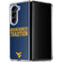 West Virginia University Climb Higher Galaxy Z Fold5 5G Clear Case