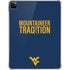 West Virginia University Climb Higher iPad Pro 11in (2024) Clear Case