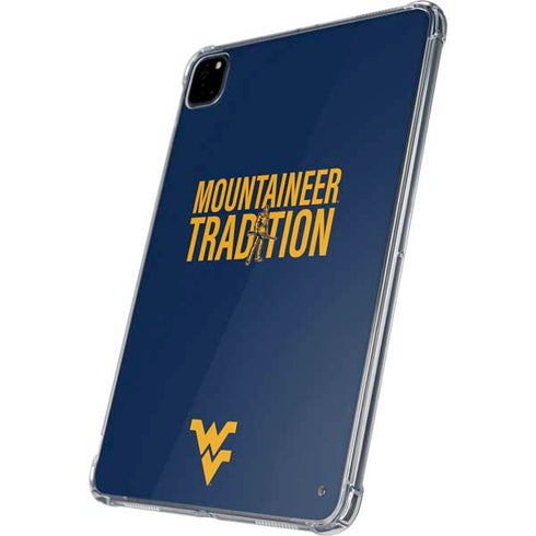 West Virginia University Climb Higher iPad Pro 11in (2024) Clear Case