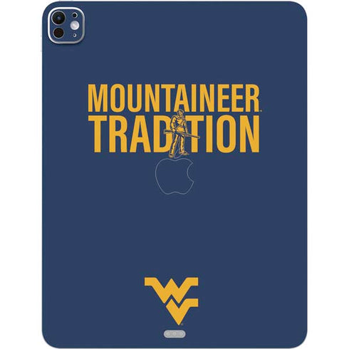 West Virginia University Climb Higher iPad Pro 13in M4 (2024) Skin