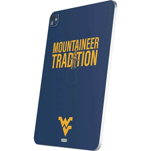 West Virginia University Climb Higher iPad Pro 13in M4 (2024) Skin