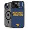 West Virginia University Climb Higher iPhone 14 Plus Kickstand Case