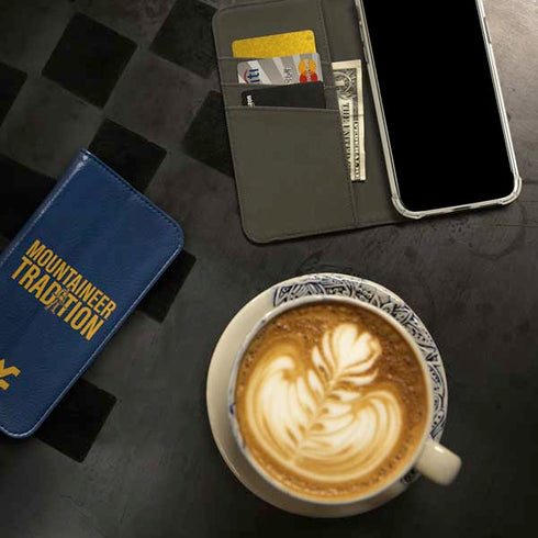 West Virginia University Climb Higher iPhone 15 Pro Folio Case