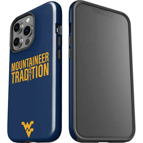 West Virginia University Climb Higher iPhone 15 Pro Impact Case