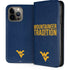 West Virginia University Climb Higher iPhone 15 Pro Max Folio Case