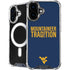 West Virginia University Climb Higher iPhone 16 MagSafe Case
