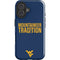 West Virginia University Climb Higher iPhone 16 Plus Impact Case