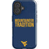 West Virginia University Climb Higher iPhone 16 Plus Impact Case