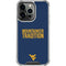 West Virginia University Climb Higher iPhone 16 Pro Clear Case