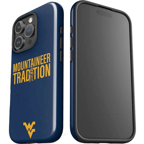 West Virginia University Climb Higher iPhone 16 Pro Max Impact Case