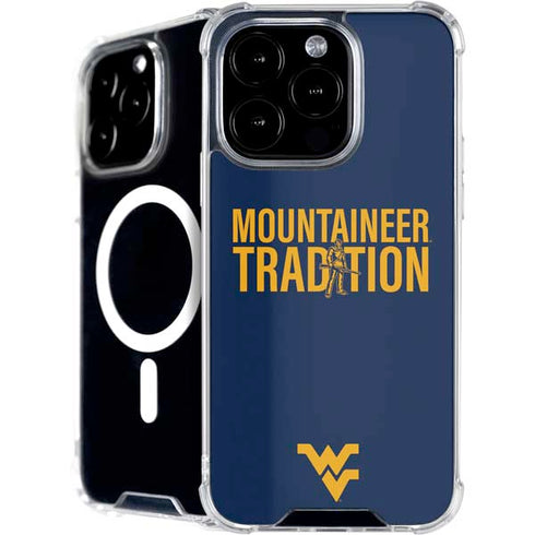 West Virginia University Climb Higher iPhone 16 Pro Max MagSafe Case