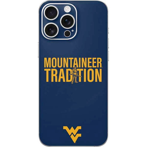 West Virginia University Climb Higher iPhone 16 Pro Max Skin