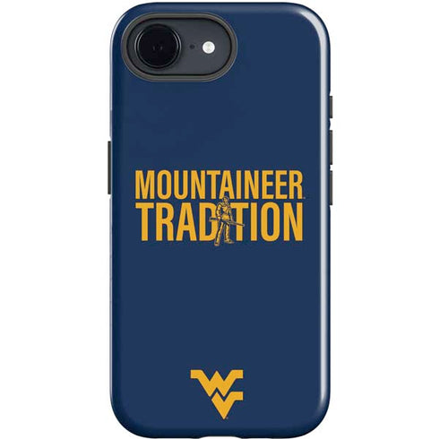 West Virginia University Climb Higher iPhone 16e Impact Case