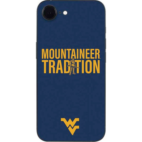 West Virginia University Climb Higher iPhone 16e Skin