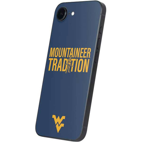 West Virginia University Climb Higher iPhone 16e Skin