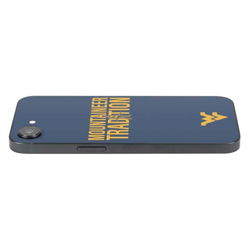West Virginia University Climb Higher iPhone 16e Skin
