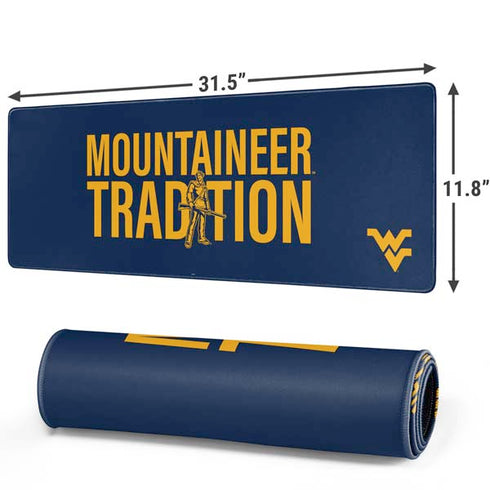 West Virginia University Climb Higher Gaming Mouse Pad