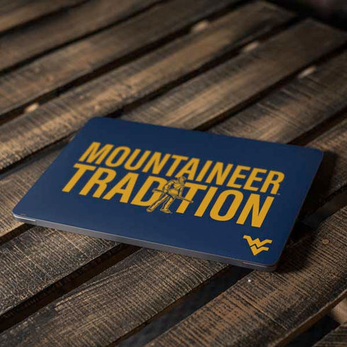 West Virginia University Climb Higher Apple MacBook Air Skin