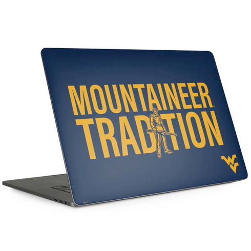 West Virginia University Climb Higher MacBook Skins