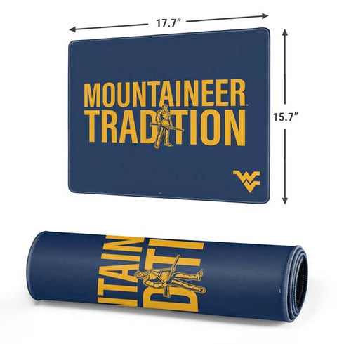 West Virginia University Climb Higher Gaming Mouse Pad