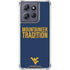 West Virginia University Climb Higher Moto G 5G (2025) Clear Case
