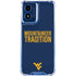 West Virginia University Climb Higher Moto G 5G (2024) Clear Case