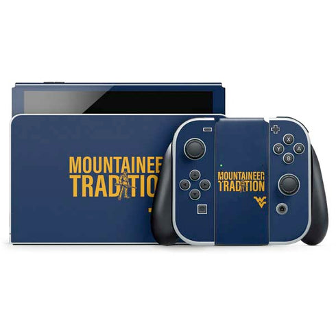 West Virginia University Climb Higher Nintendo Skins