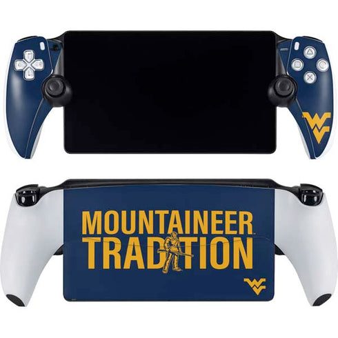 West Virginia University Climb Higher PlayStation Portal Remote Player Skin