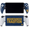 West Virginia University Climb Higher PlayStation Portal Remote Player Skin