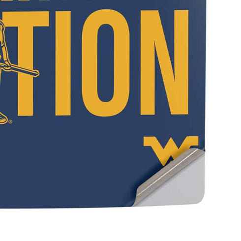 West Virginia University Climb Higher PS5 Pro Disk Console Skin
