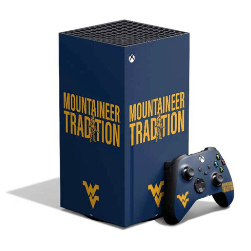 West Virginia University Climb Higher XBox Series X Digital Edition Bundle Skin