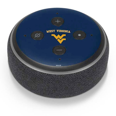 West Virginia University Est 1867 Amazon Echo Dot Skin