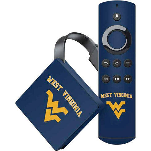 West Virginia University Est 1867 Amazon Fire TV Skin