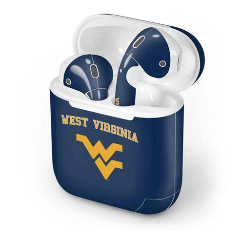 West Virginia University Est 1867 Apple AirPods Skin