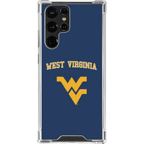 West Virginia University Est 1867 Galaxy S23 Ultra Clear Case