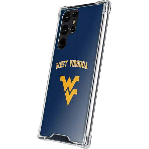 West Virginia University Est 1867 Galaxy S23 Ultra Clear Case