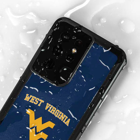 West Virginia University Est 1867 Galaxy S24 Ultra Waterproof Case